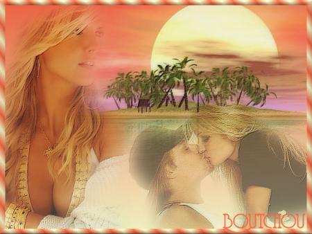 amour son faire les bisou c'est rien